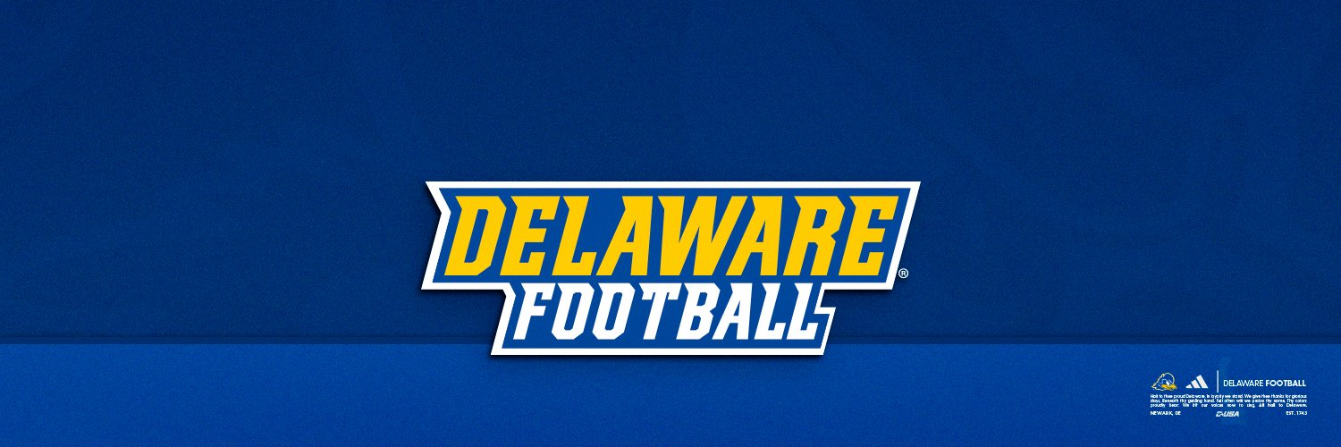 Delaware Football's banner