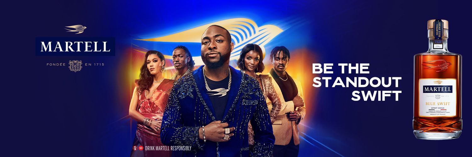 Martell Nigeria's banner
