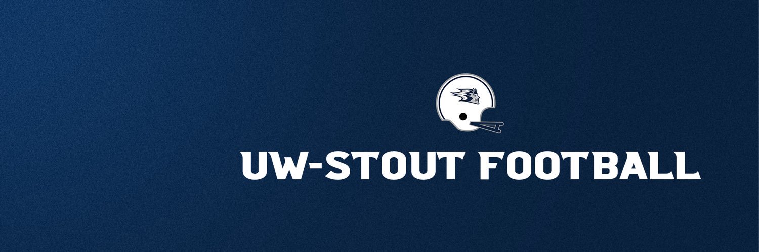 UW-Stout Football's banner