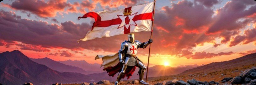 Northern Irelands Crusader's banner