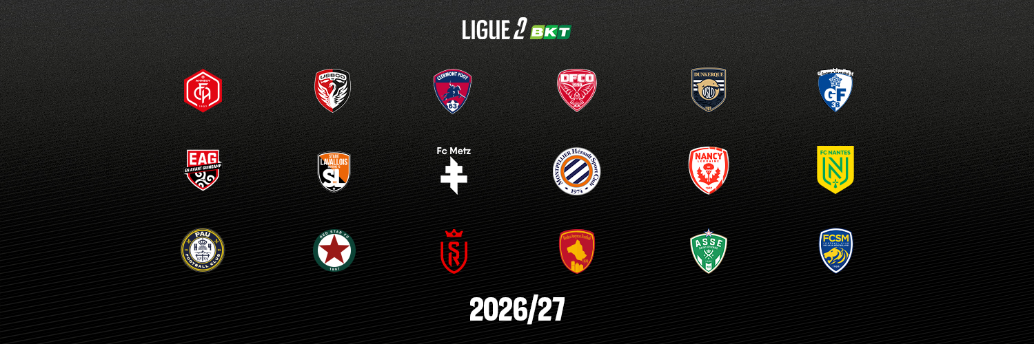 Ligue 2 BKT's banner