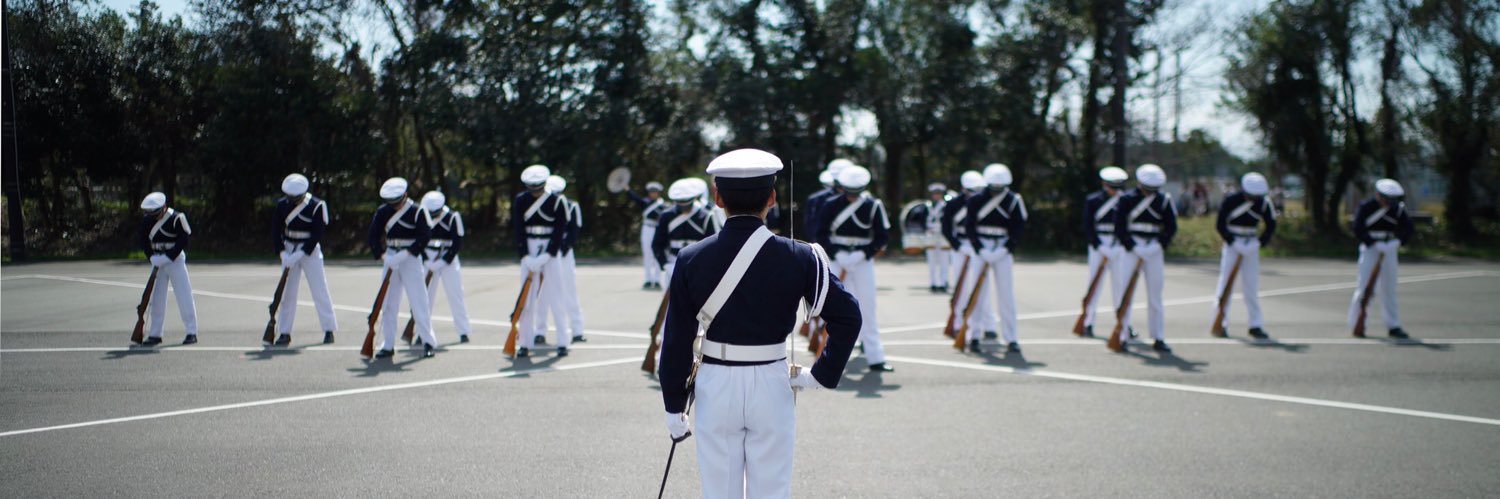 防衛大学校儀仗隊's banner