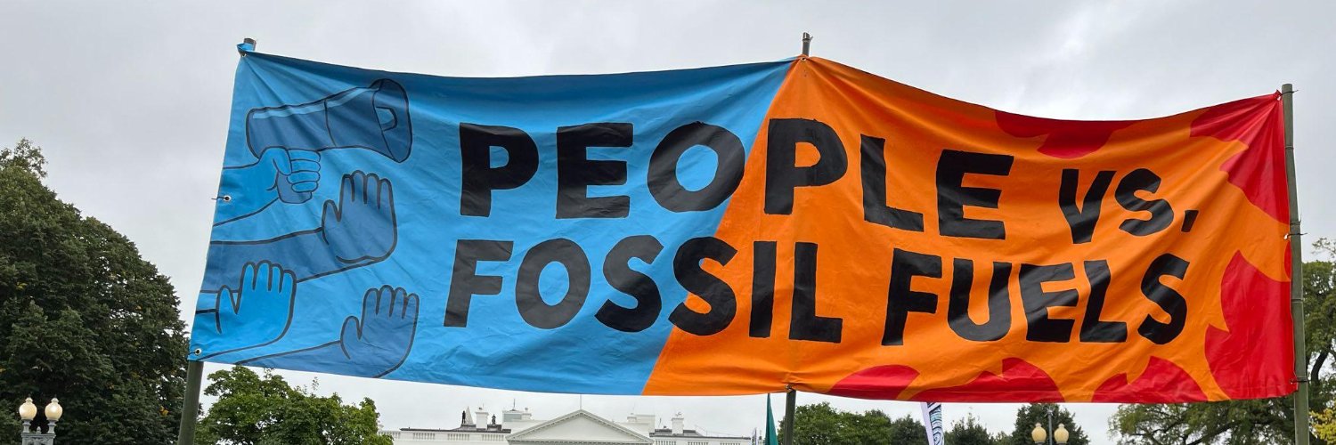 People vs. Fossil Fuels's banner