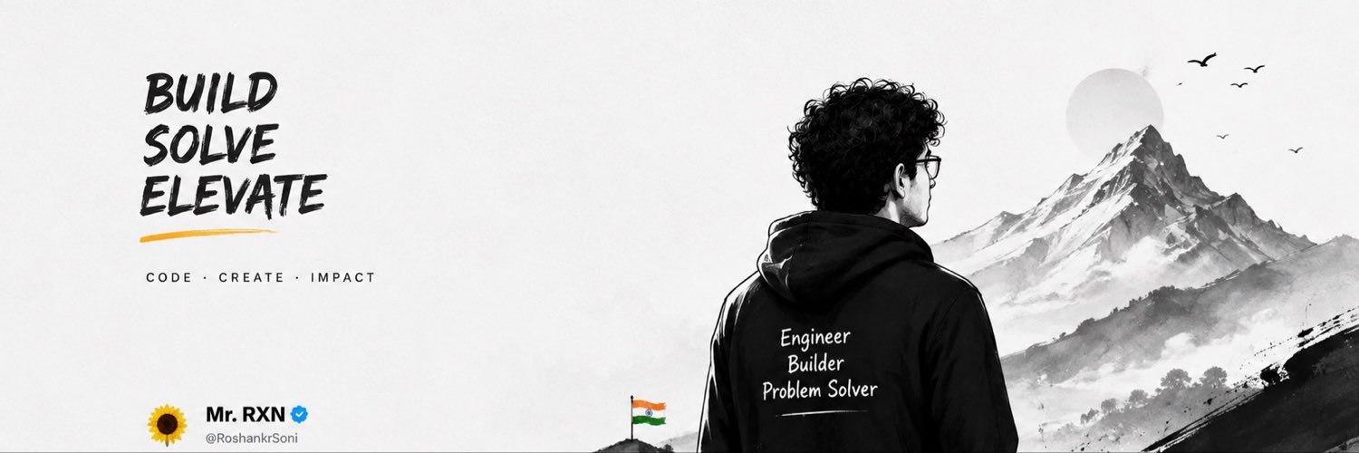 Mr. RXN 🌻's banner