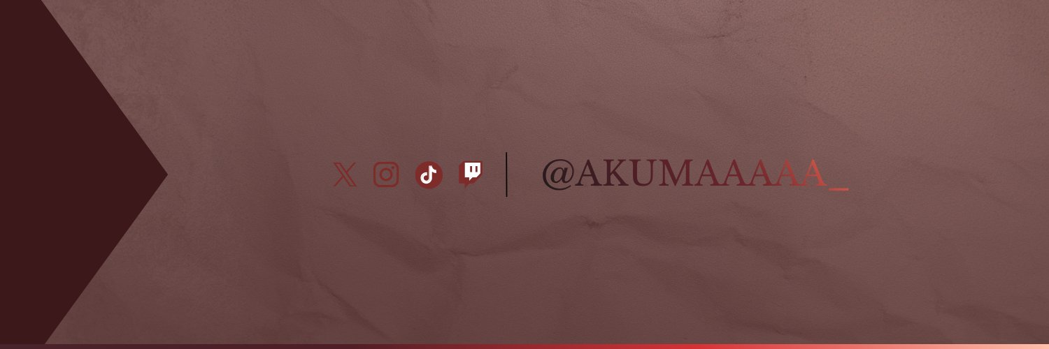 AKUMAAAAA's banner
