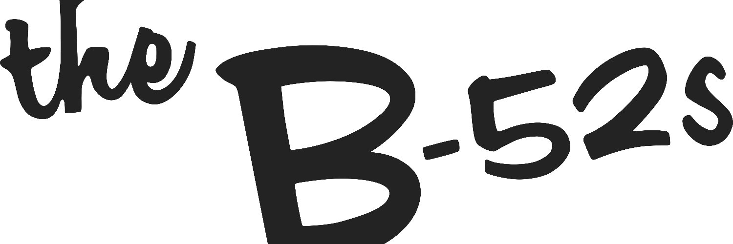 The B-52s's banner