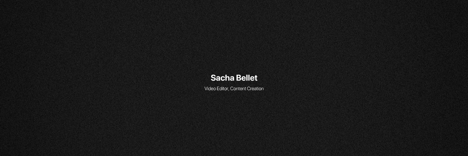 Sacha's banner