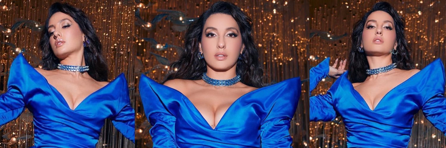 Nora Fatehi Love's banner