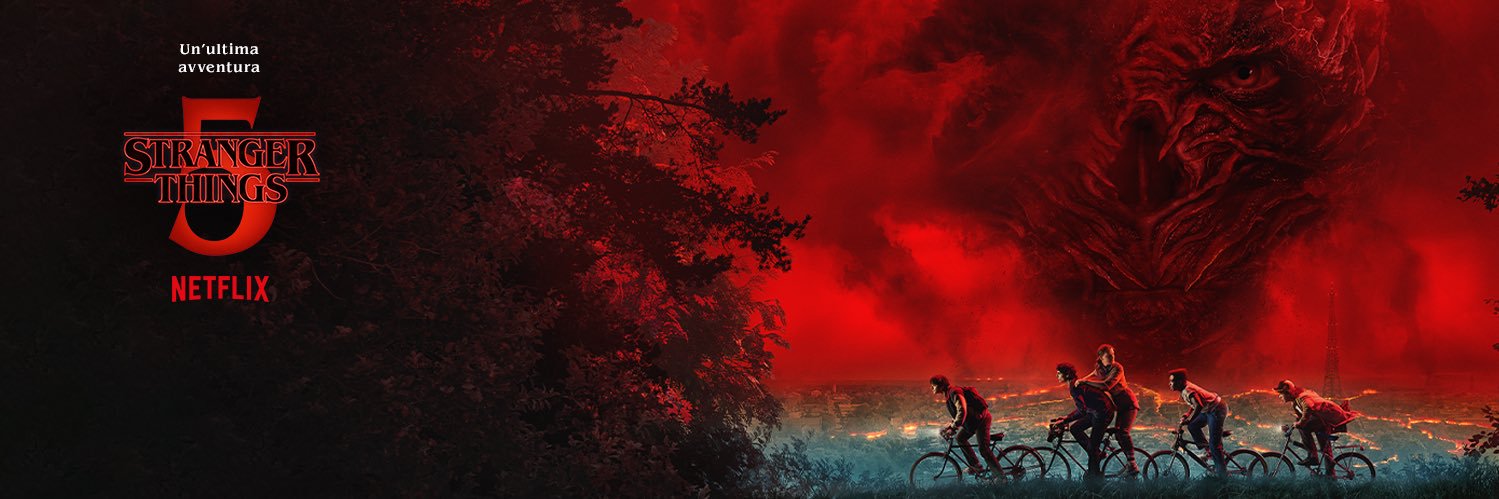 Netflix Italia's banner