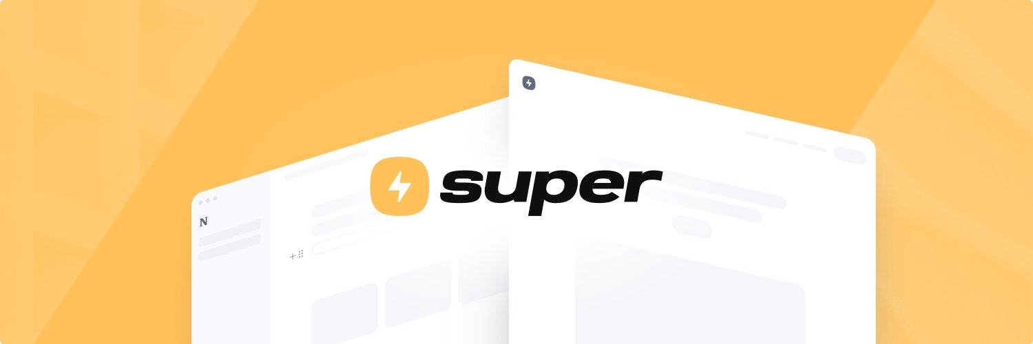 Super's banner