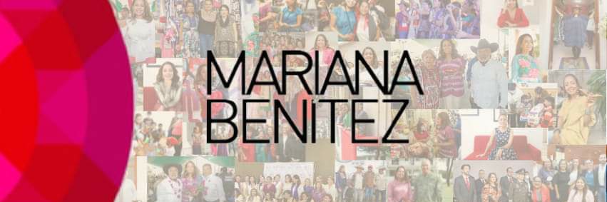 Mariana Benítez's banner