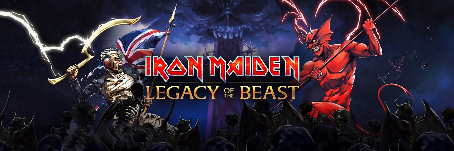 Iron Maiden: Legacy of the Beast's banner