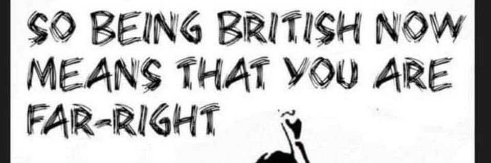 DEAN 🇬🇧 DEATH BY HANGING FAR RIGHT HOOLIGAN's banner
