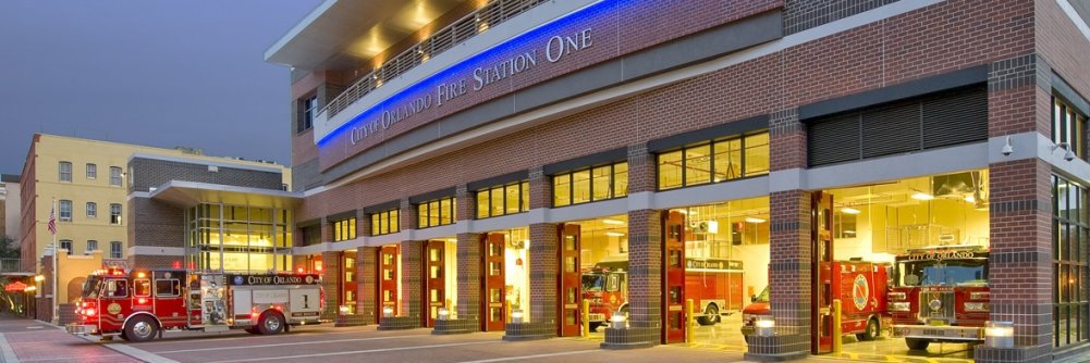 Orlando Fire Dept's banner