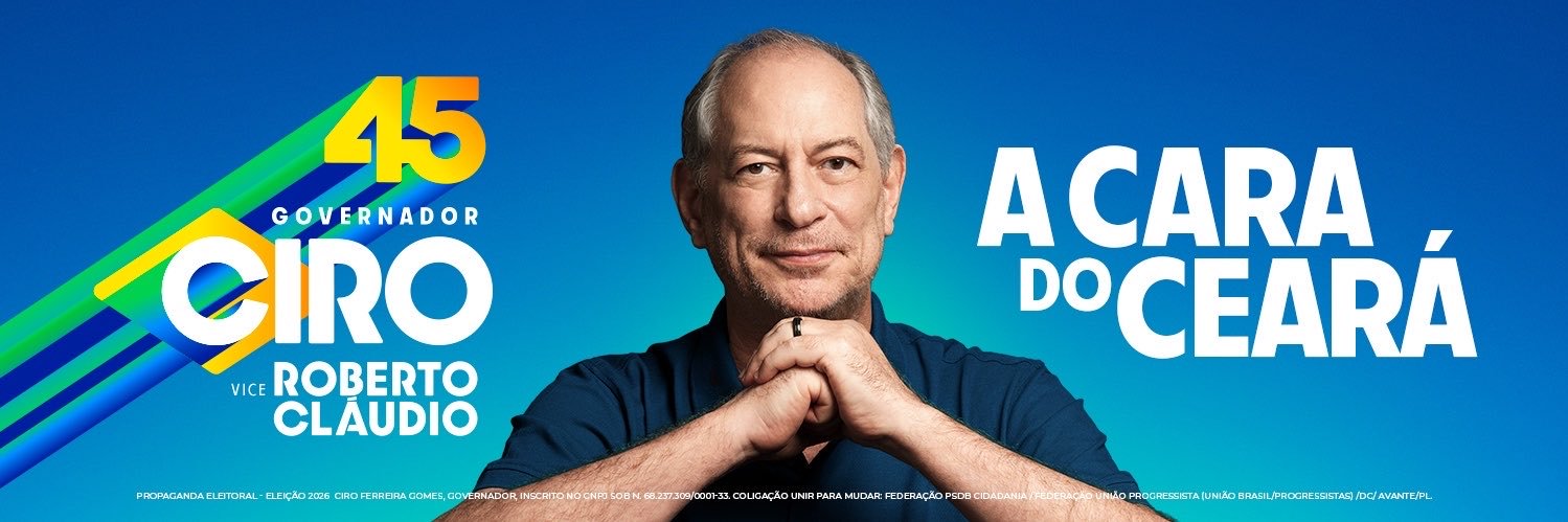 Ciro Gomes's banner
