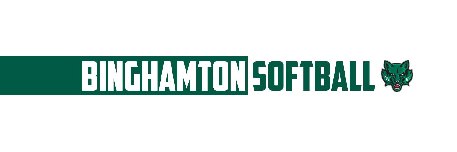 Binghamton Softball's banner