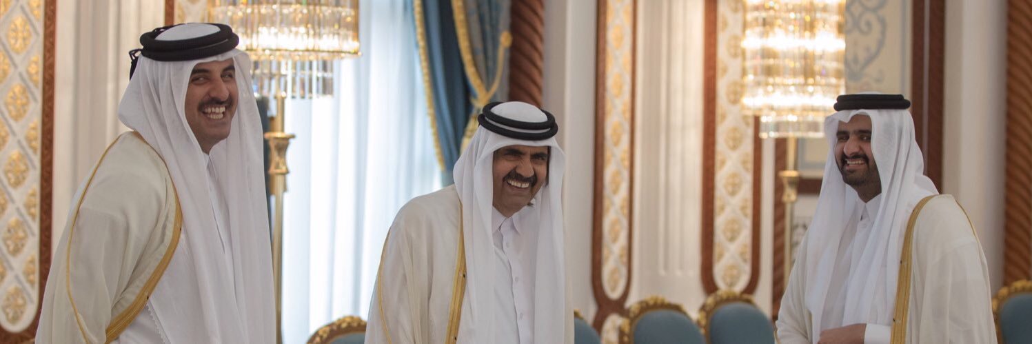 خليفة بن حمد's banner
