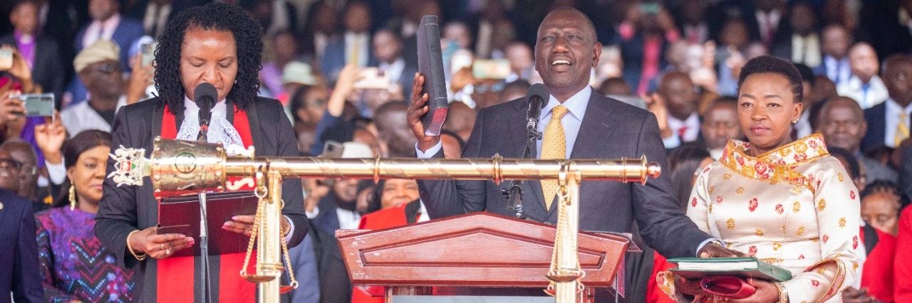 William Samoei Ruto, PhD's banner