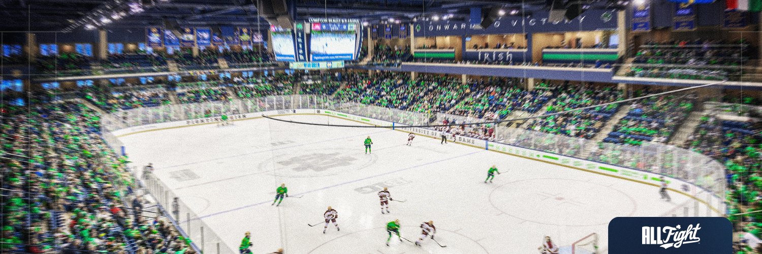 Notre Dame Hockey's banner