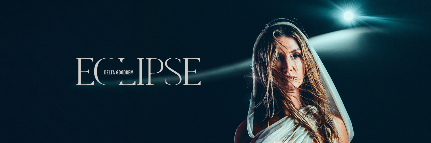 Delta Goodrem's banner