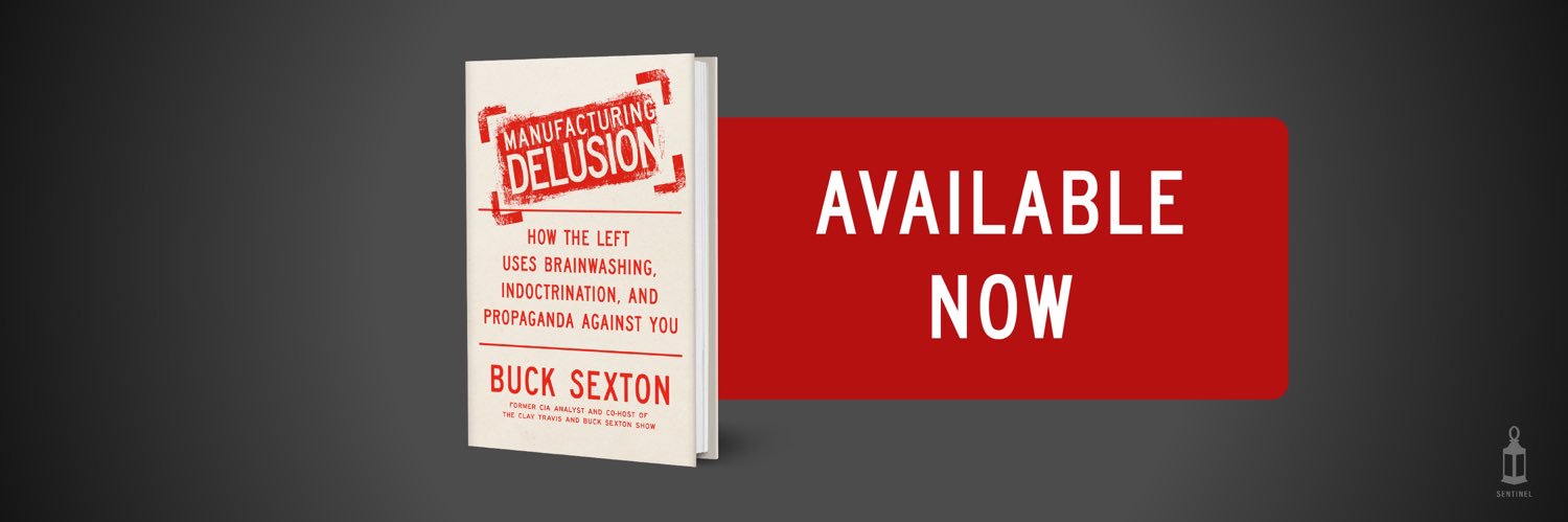 Buck Sexton's banner