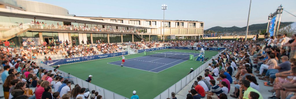 Rafa Nadal Academy's banner