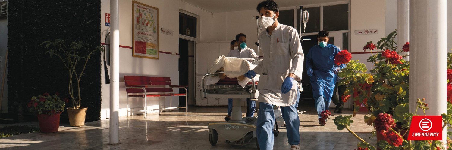 EMERGENCY NGO's banner