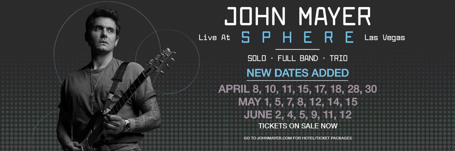 John Mayer's banner