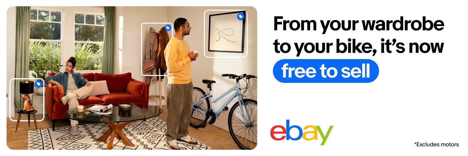 eBay UK's banner