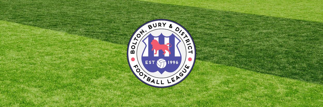 Bolton, Bury & District Football League's banner