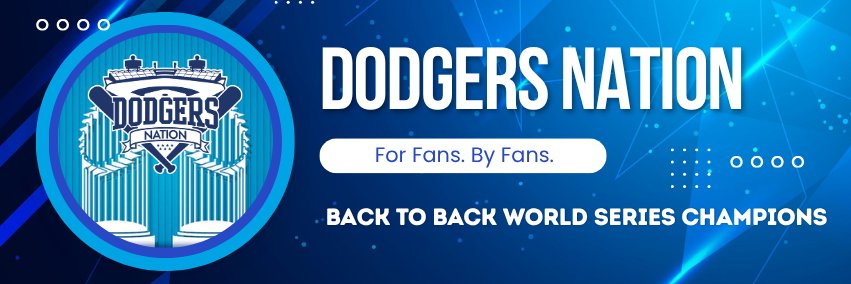 Dodgers Nation's banner