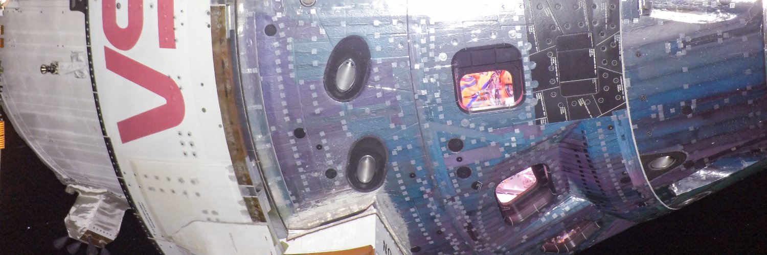 Orion Spacecraft's banner