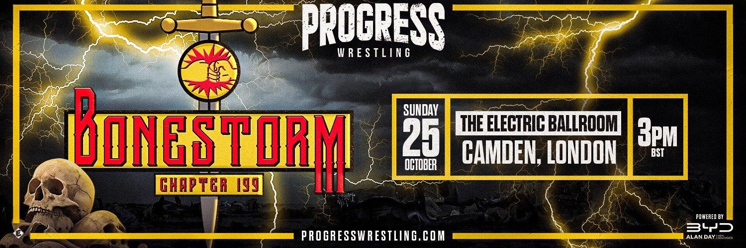 PROGRESS Wrestling's banner