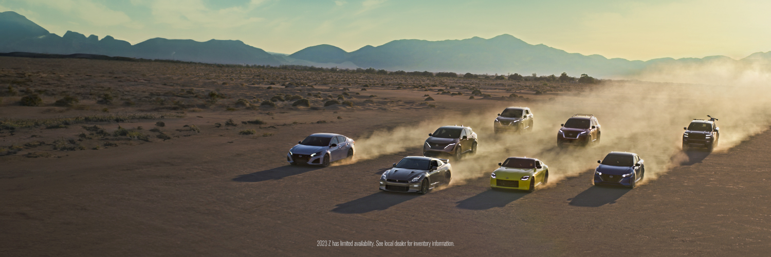 Nissan's banner
