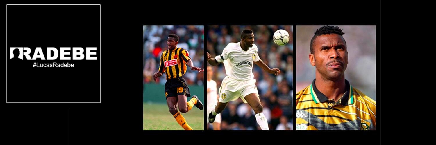 Lucas Radebe's banner