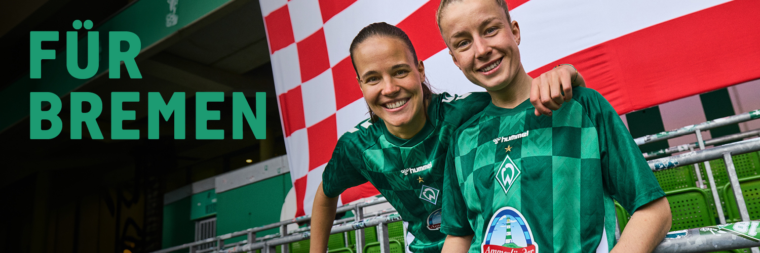 Werder Bremen Frauenfußball's banner