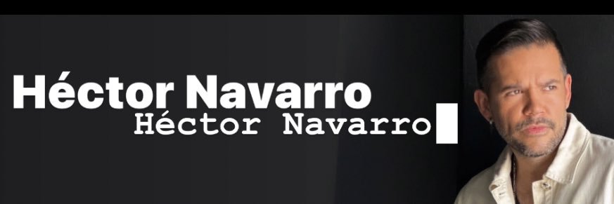Héctor Navarro's banner