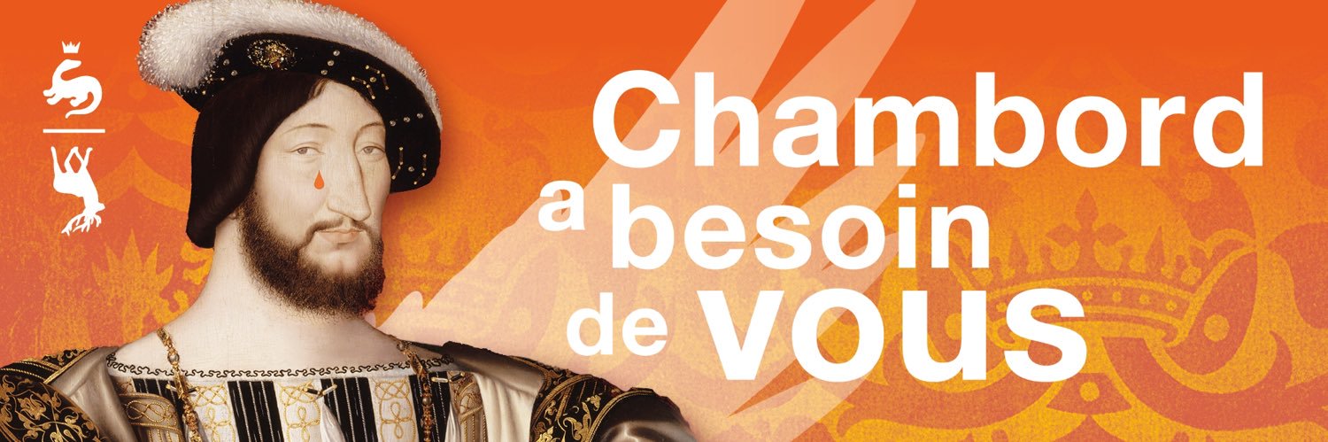 Château de Chambord's banner