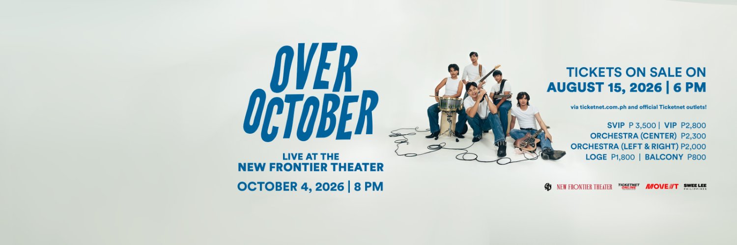 Over October's banner