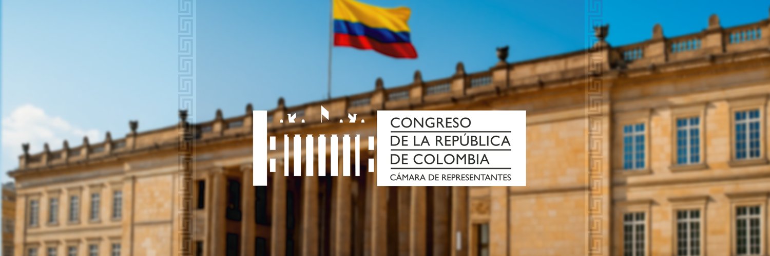 Cámara de Representantes de Colombia's banner