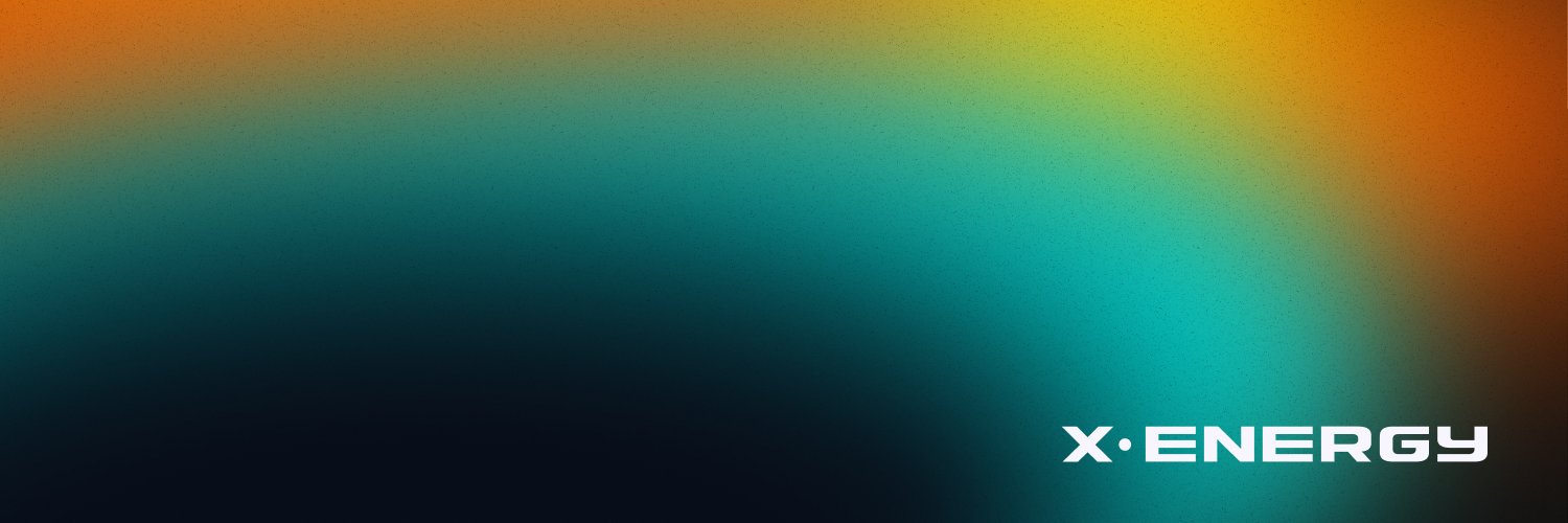 X-energy's banner