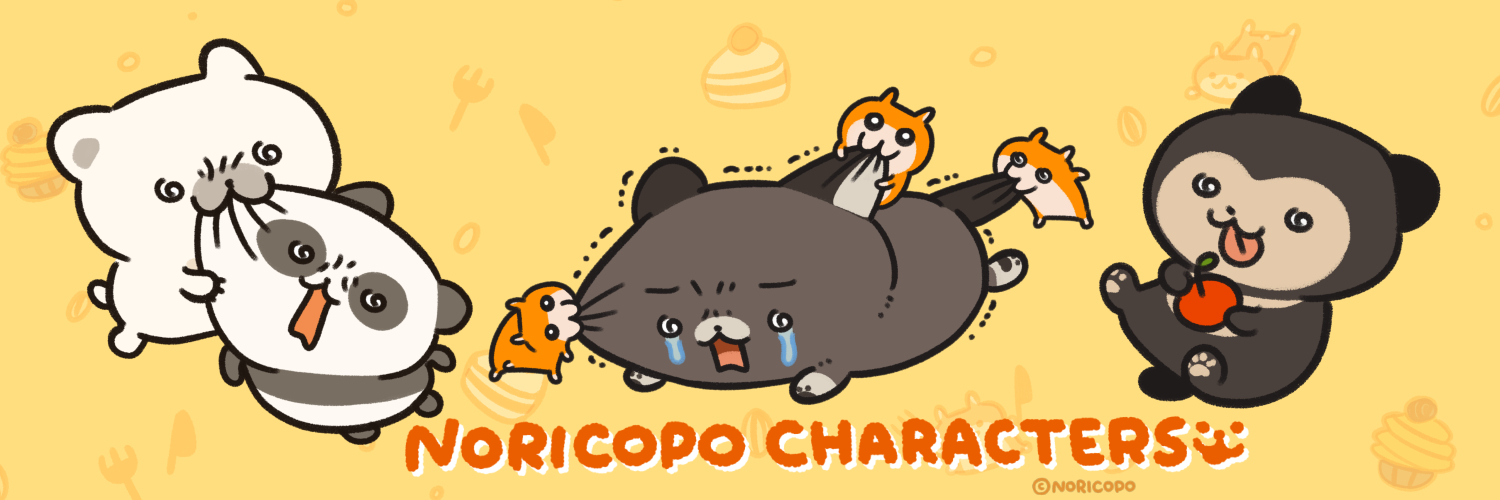 NORICOPO🐹コラボカフェ🌾5/13(⽔)〜6/21(日)'s banner