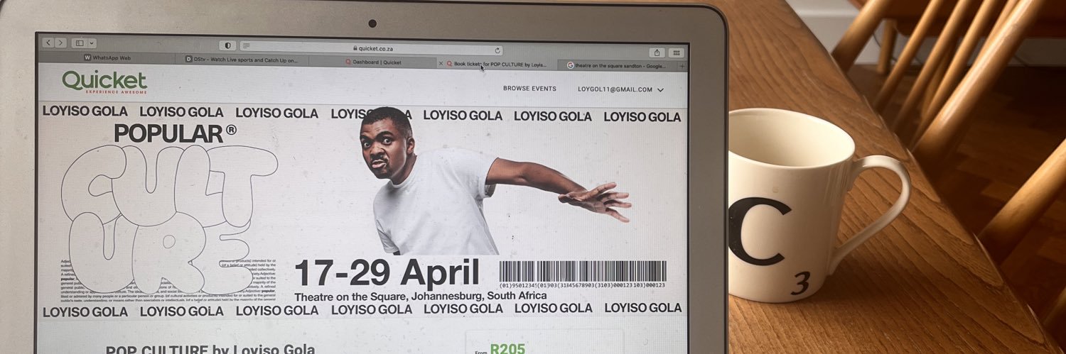 Loyiso Gola's banner