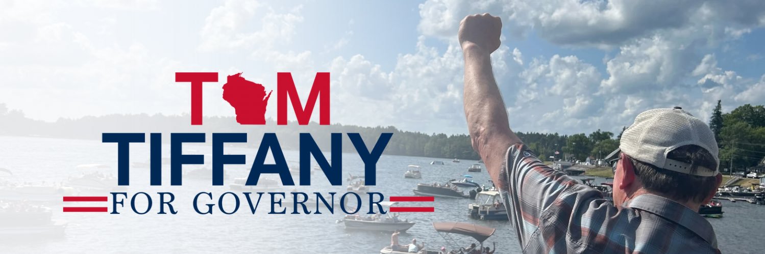 Tom Tiffany's banner
