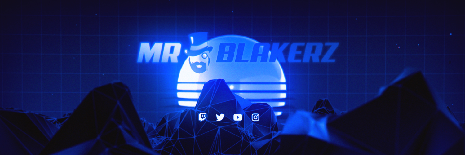 Mr Blakerz's banner