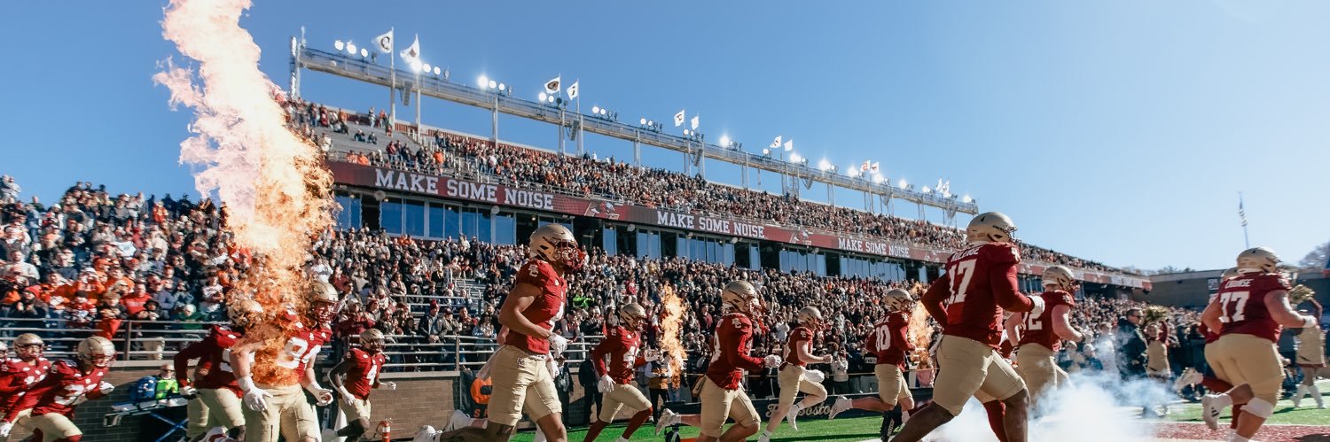 Boston College Football's banner