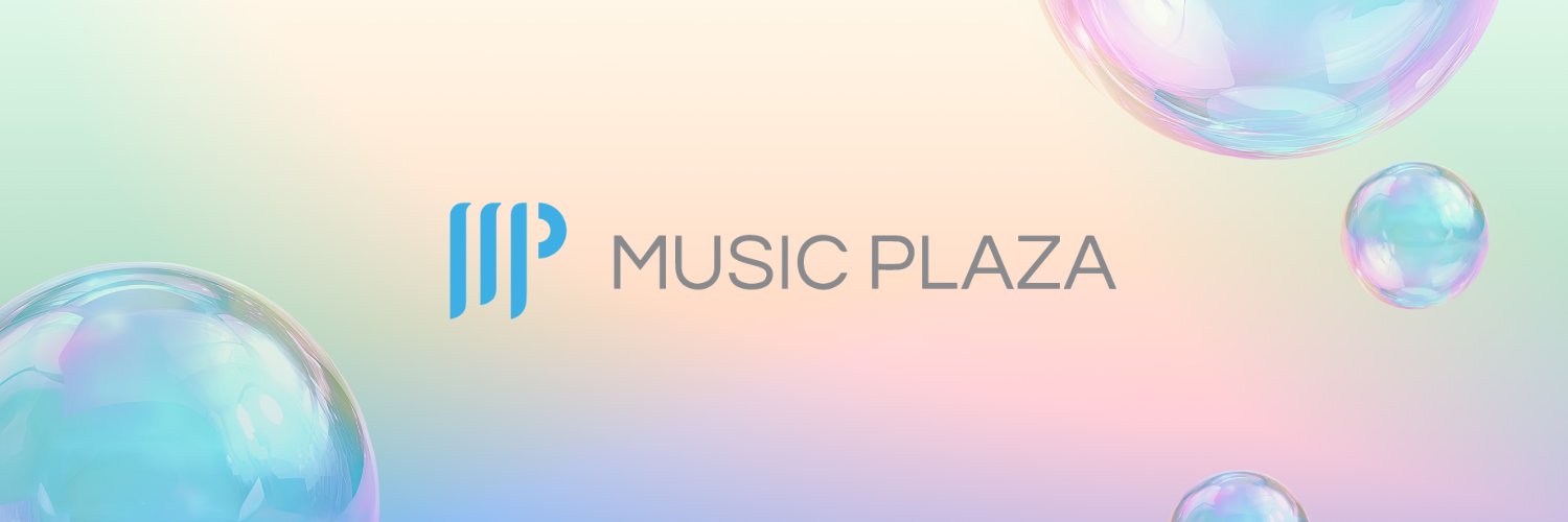Music Plaza's banner