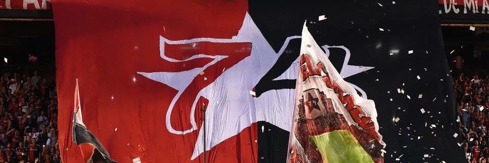 Newell's La Causa's banner