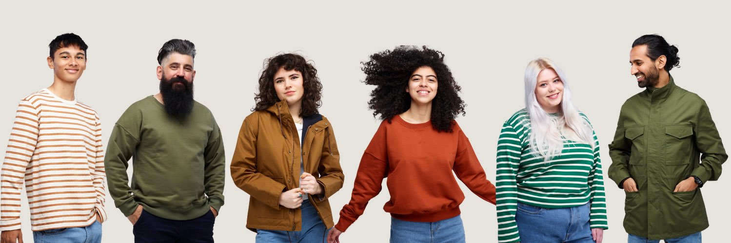 Community Clothing's banner