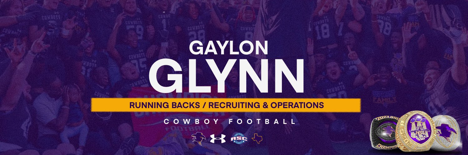 Coach Glynn's banner